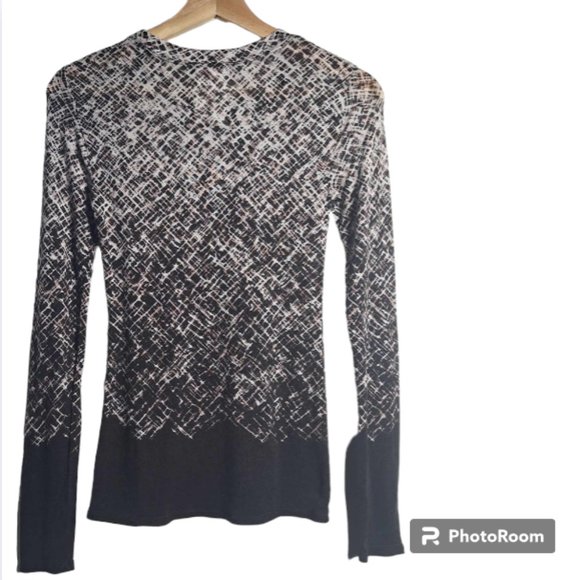 BCBG MAXAZRIA Long Sleeve Top Size Small - Picture 4 of 6